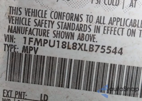 1999 Ford Expedition Eddie Bauer/Xlt z USA, uszkodzony, nr VIN 1FMPU18L8XLB75544